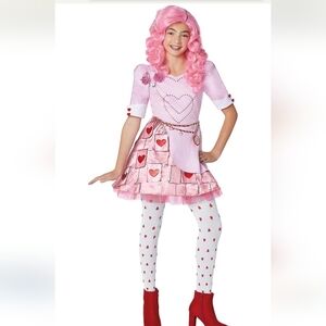 Disney Descendents The Rise Of Red Bridget Costume Dress With Wig Included NEW